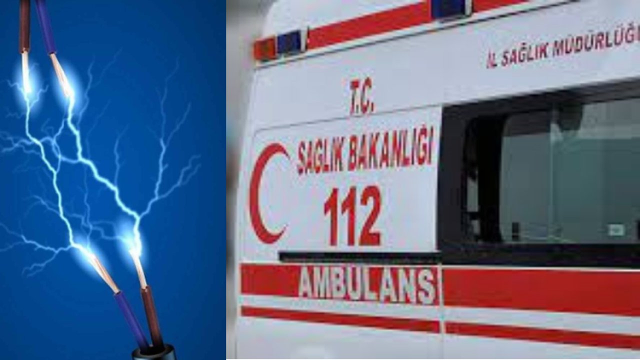 Şanlıurfa'da bir vatandaş elektrik akımına kapıldı, durumu ağır