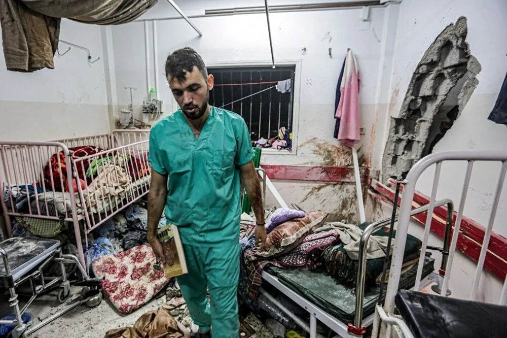 Gazze'de sağlık sistemi diye bir şey kalmadı