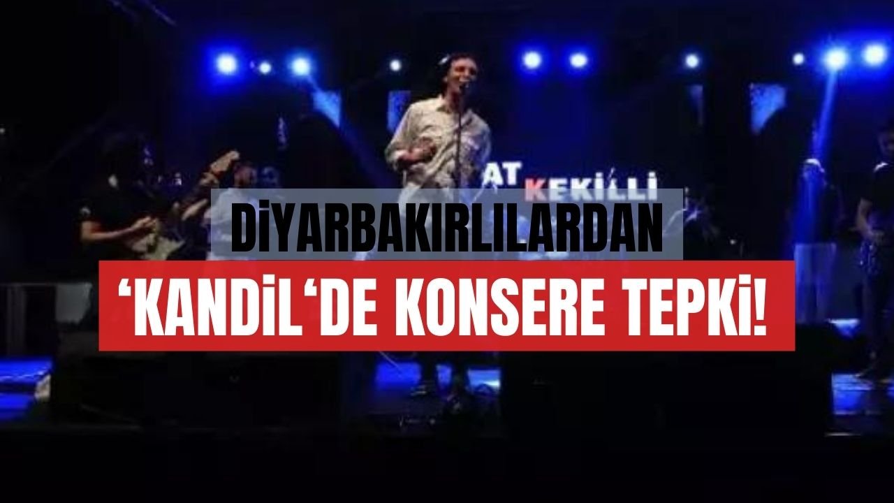 Diyarbakır’da Kandil’de konsere tepki
