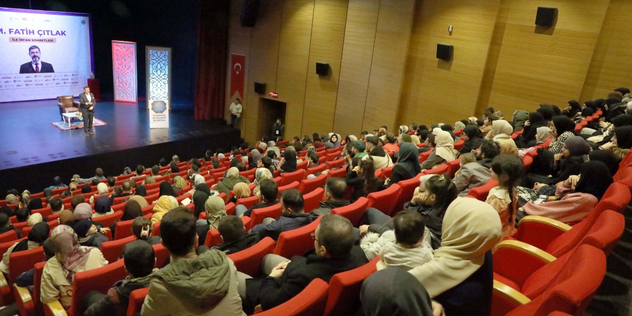 Diyarbakır’da “İrfan Sohbetleri” söyleşisi