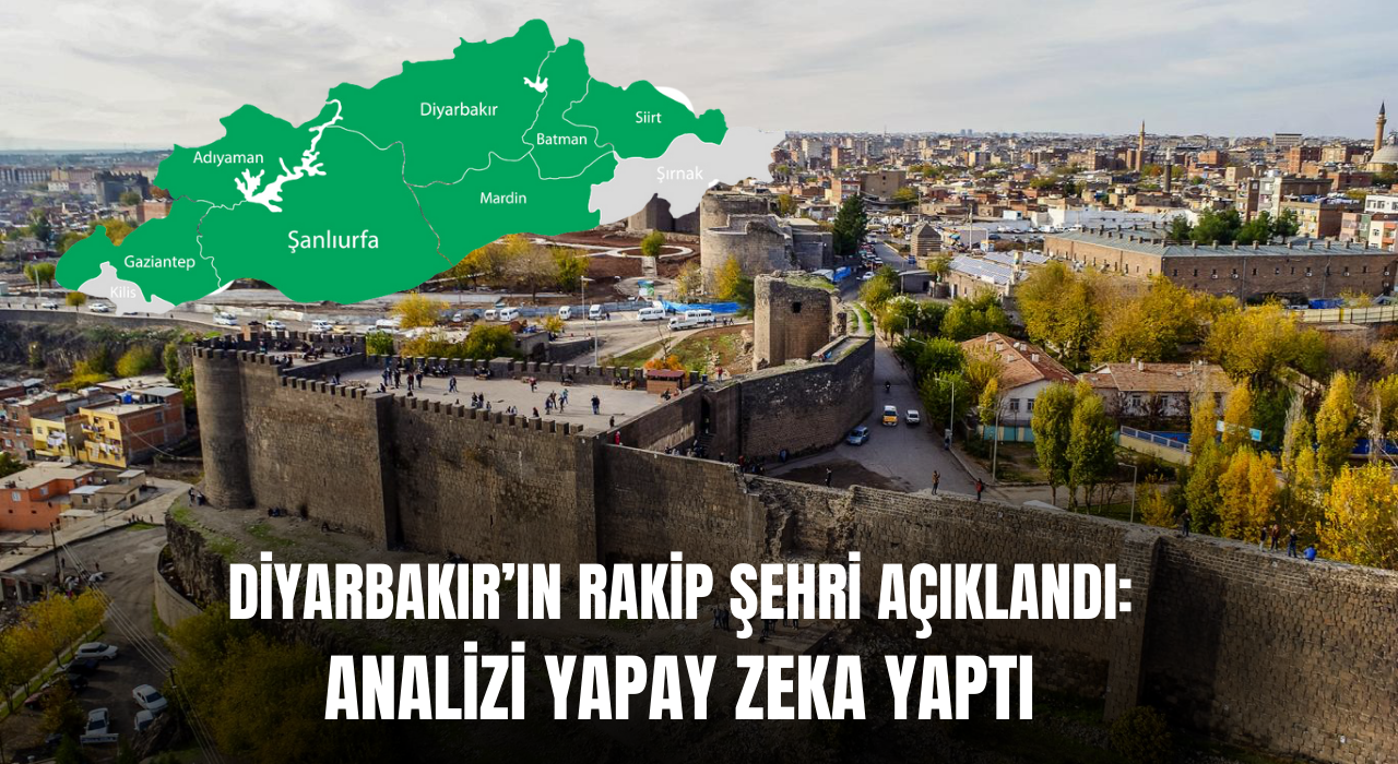 Diyarbakır'ın rakip şehirleri açıklandı: Güneydoğu'da Çekişmeli Rekabet