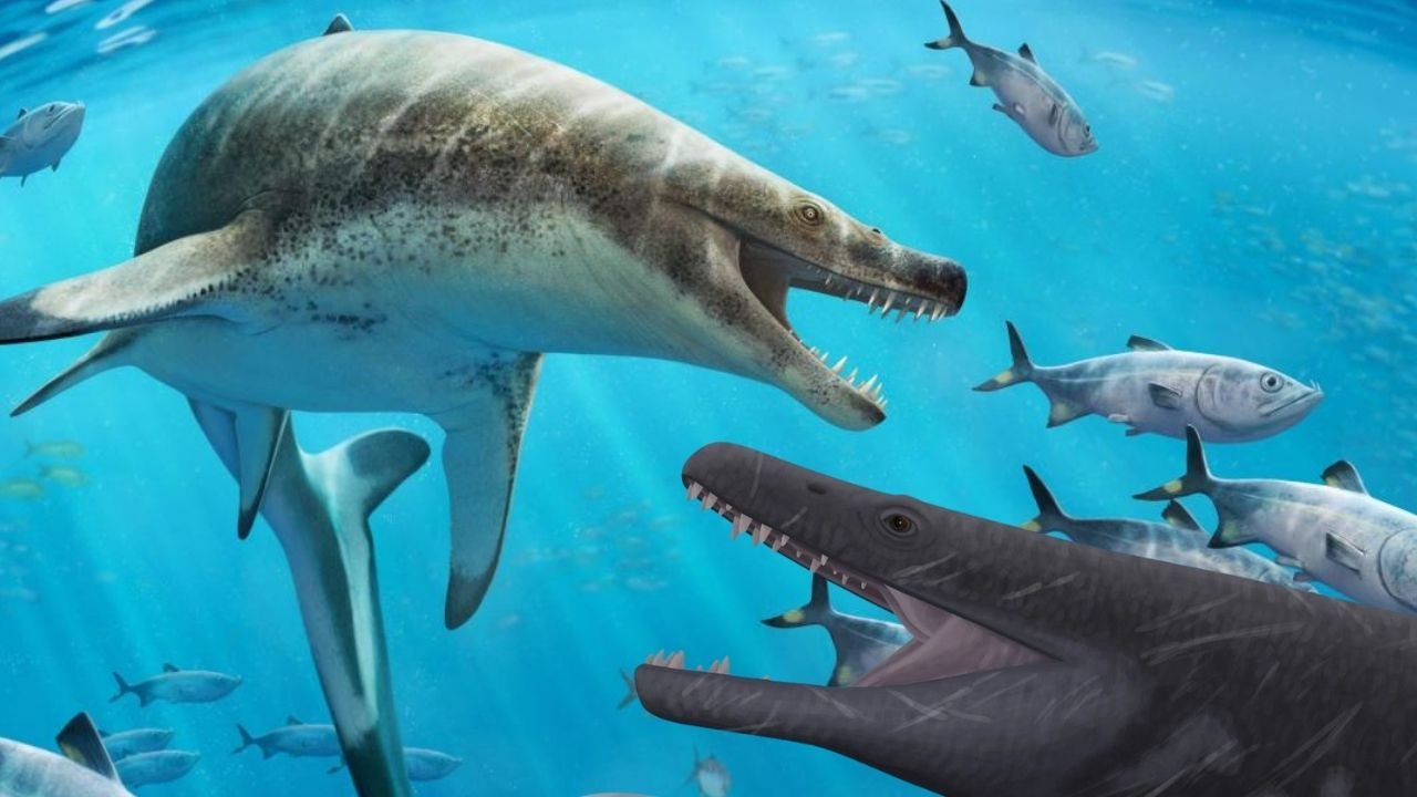 Milyonlarca yıl önce yaşamış korkunç yüzlü "deniz kertenkelesi"