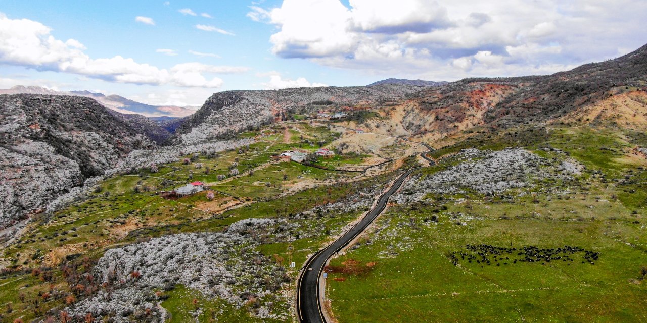 Diyarbakır-Elazığ arasındaki bağlantı yolu açıldı