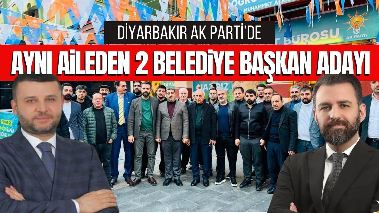 Diyarbakır eski milletvekilinin iki yeğeni de belediye başkan adayı