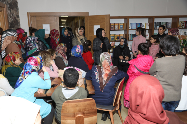 Lütfiye Atilla kadınlarla bir araya geldi