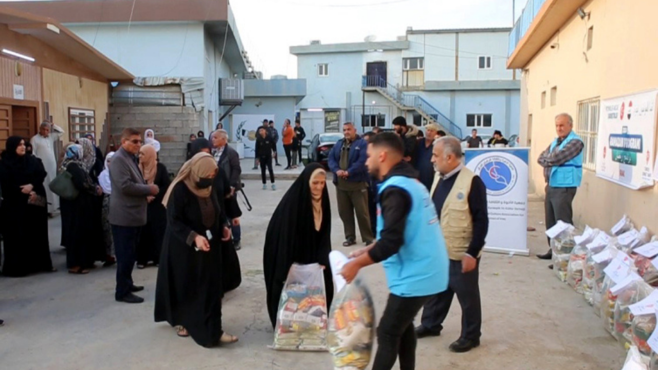 Türkiye Diyanet Vakfı'ndan Irak'a yardım eli
