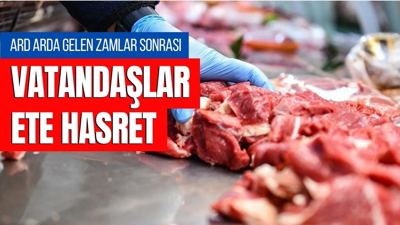 Diyarbakır'da vatandaşlar kırmızı ete hasret