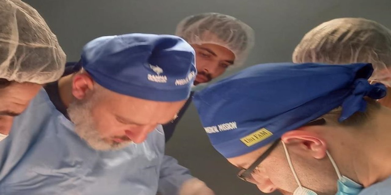 Diyarbakırlı doktor, Filistin’de yaptığı ameliyatı kayıt altına aldı