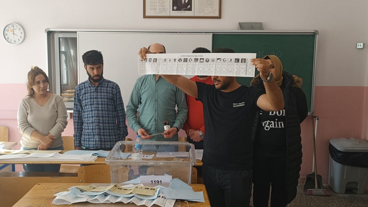 Diyarbakır’da oy sayım işlemi başladı