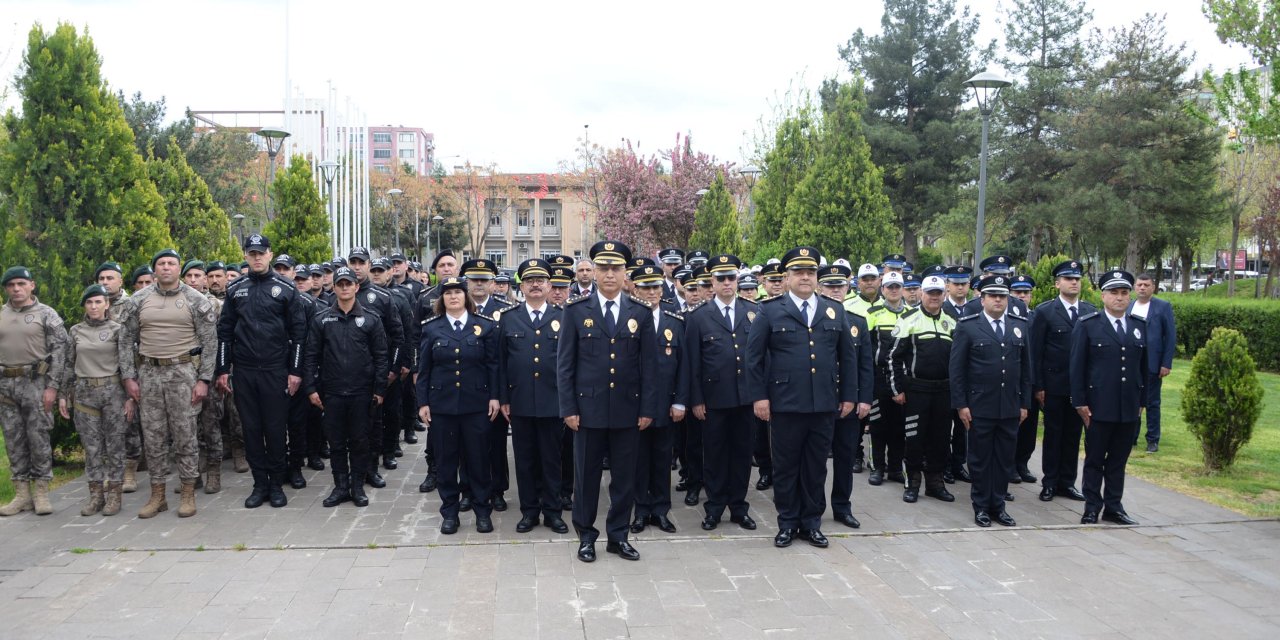 Diyarbakır’da Türk Polis Teşkilatı’nın 179’uncu kuruluş yıl dönümü kutlandı