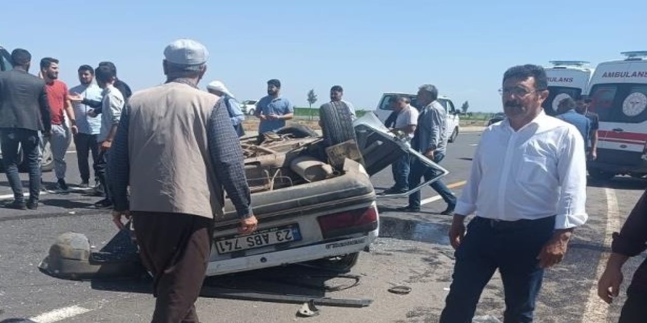 Diyarbakır’da otomobiller çarpıştı; çok sayıda yaralı var