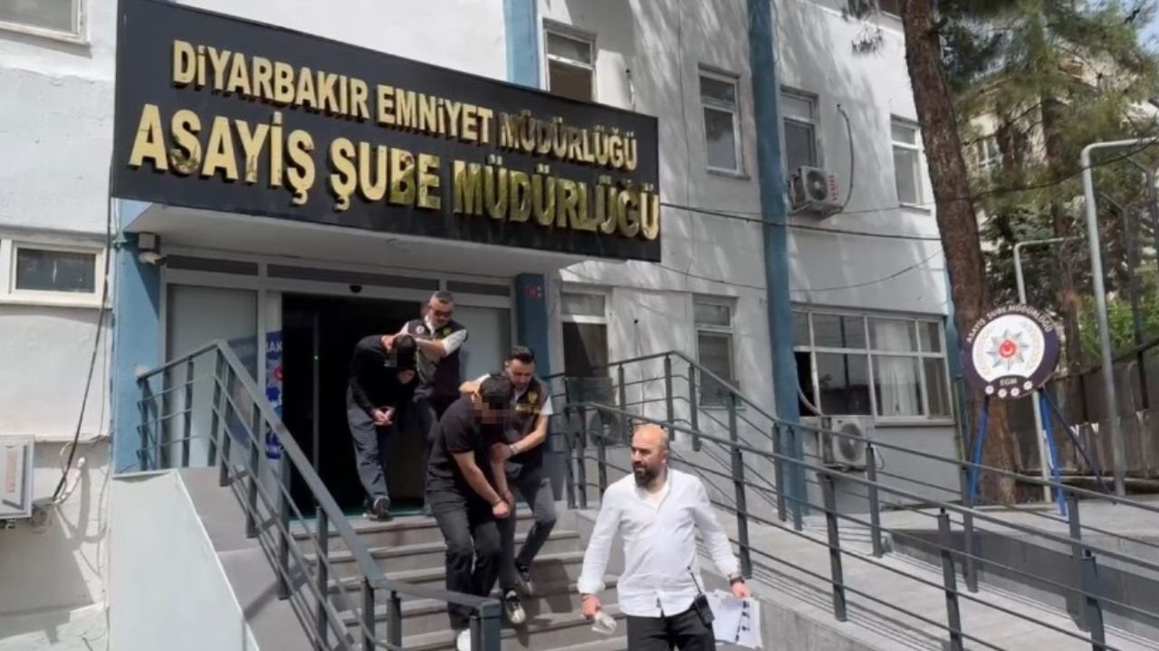 Diyarbakır'da hırsızlara 'rötar' operasyonu