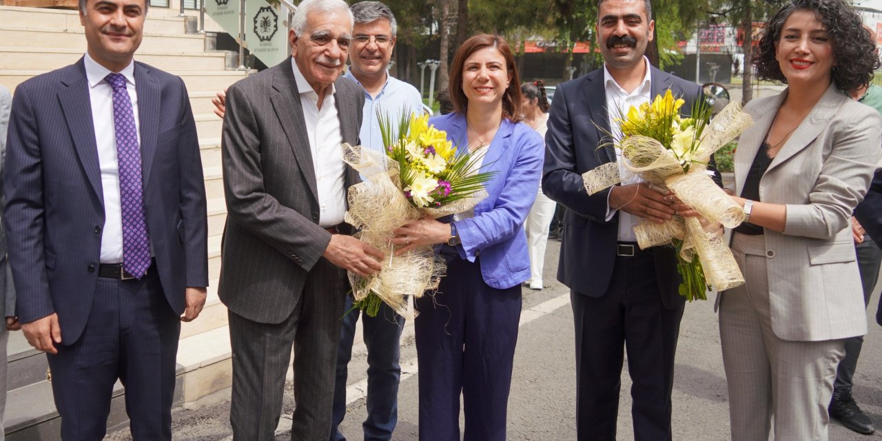 Mardin ve Van Eş Başkanlarından DBB Eş Başkanlarına ziyaret