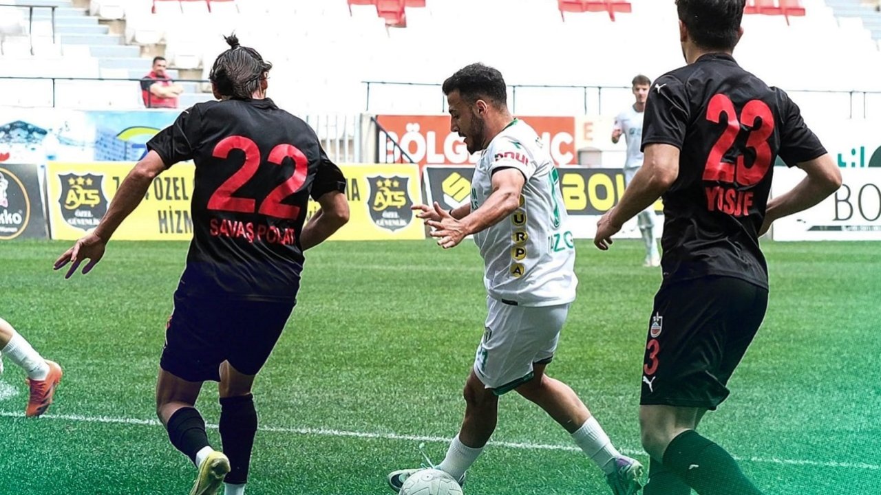 Diyarbekirspor, Bursaspor’u geçti: 2-1