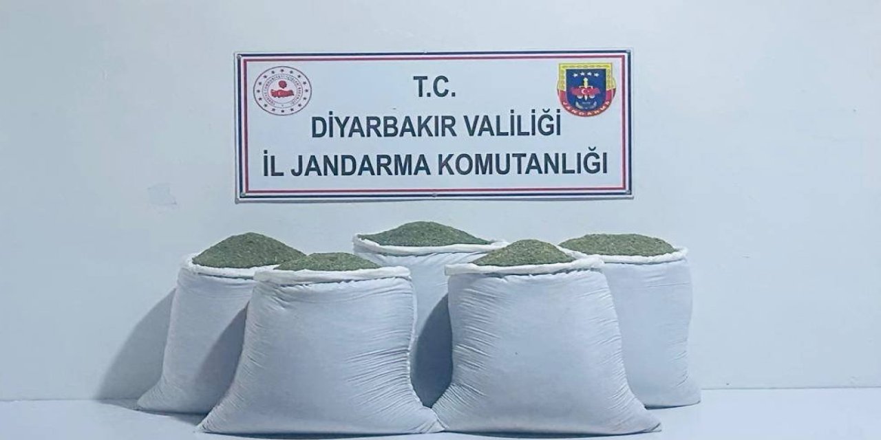 Diyarbakır'da 230 kilogram esrar ele geçirildi