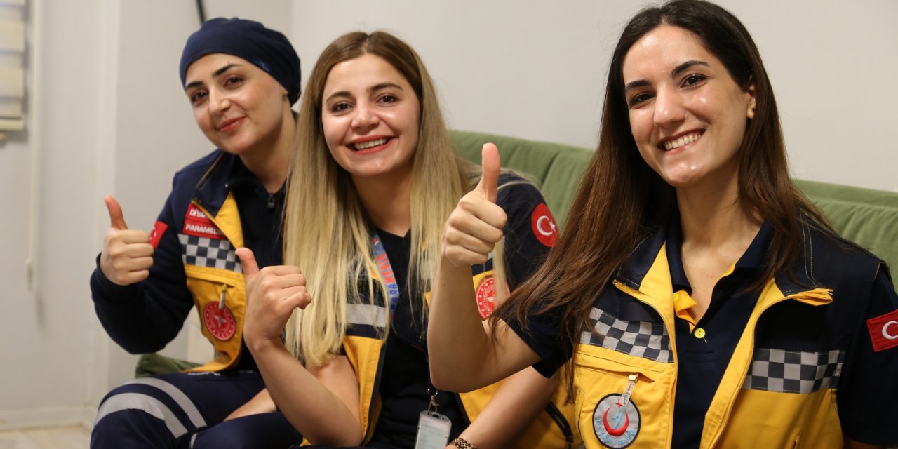 Diyarbakır’da 112 Acil Sağlık'ın "hayat kurtaran" anneleri