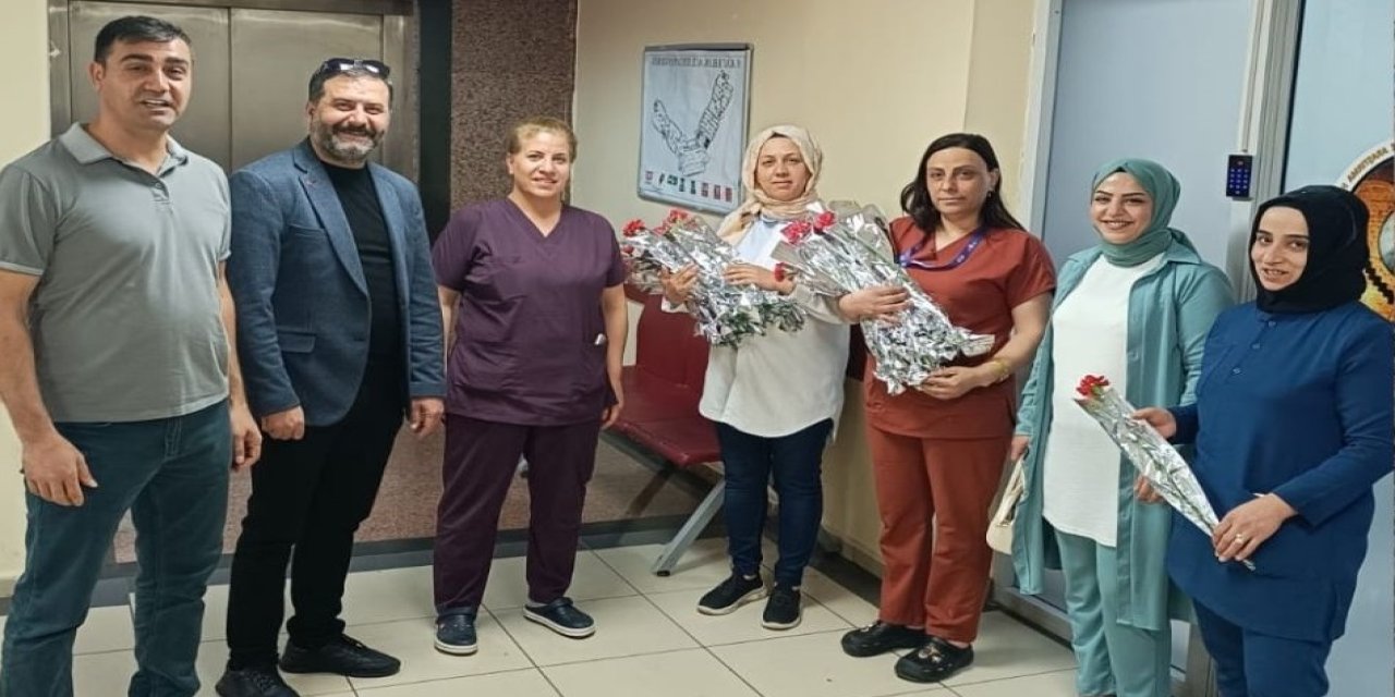 Diyarbakır’da DİSK’ten hastanelere Anneler Günü ziyareti