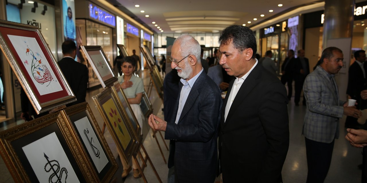 Diyarbakır'da Geleneksel İslam Sanatları Sergisi açıldı