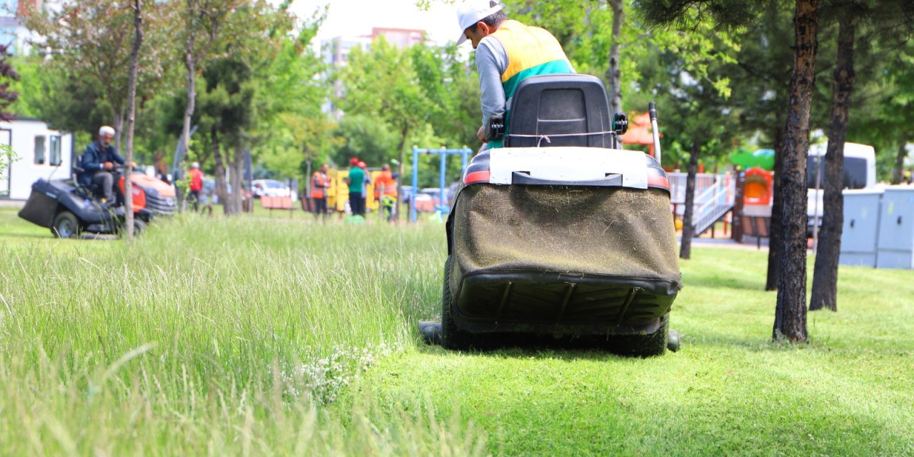 Diyarbakır’da parklar elden geçiriliyor