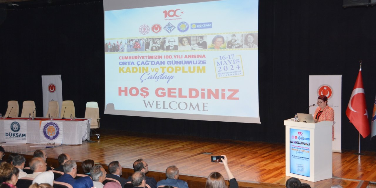 Diyarbakır'da "Orta Çağ'dan Günümüze Kadın ve Toplum Çalıştayı"