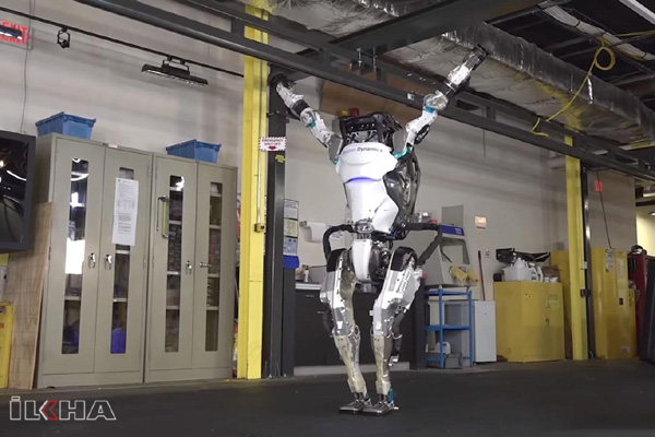 Video Haber: Jimnastik hareketler yapabilen robot üretildi