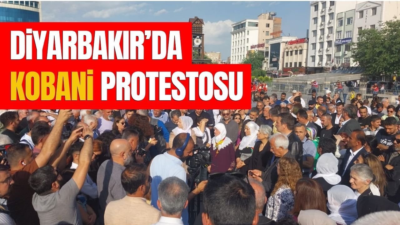 Güncellendi! Diyarbakır’da Kobani Davası protestosu