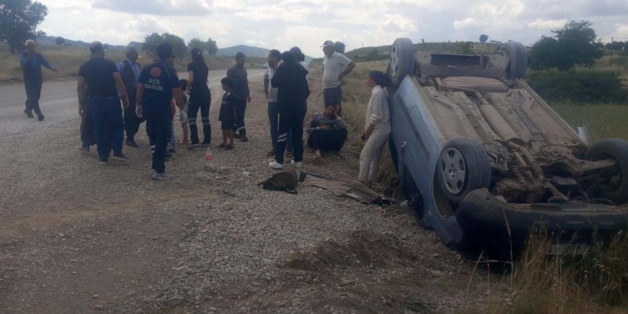 Diyarbakır’da hafif ticari araç takla attı; çok sayıda yaralı var