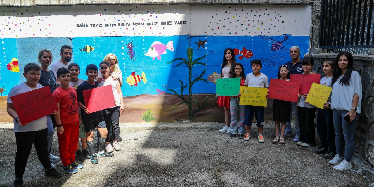 Diyarbakır'da çocuklara çevre bilinci öğretiliyor