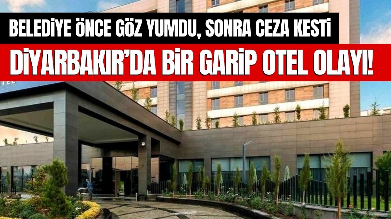 Diyarbakır Yenişehir Belediyesi önce göz yumdu, sonra ceza kesti