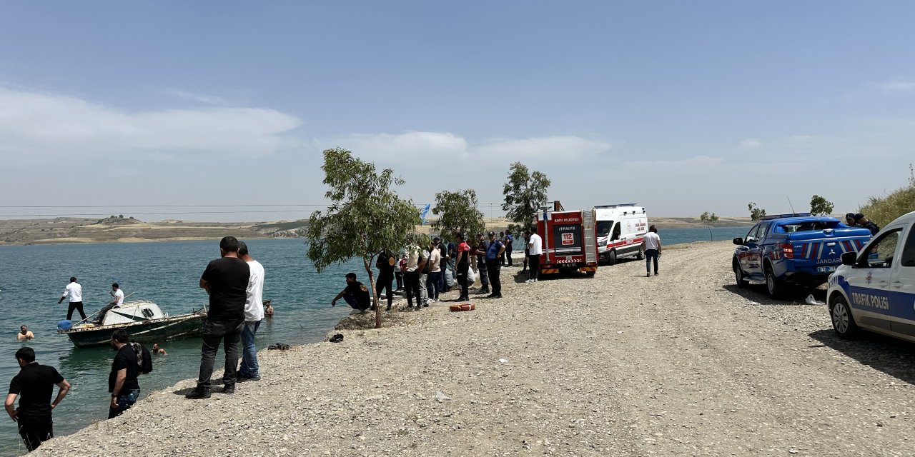 Baraj göletine giren çocuk boğuldu