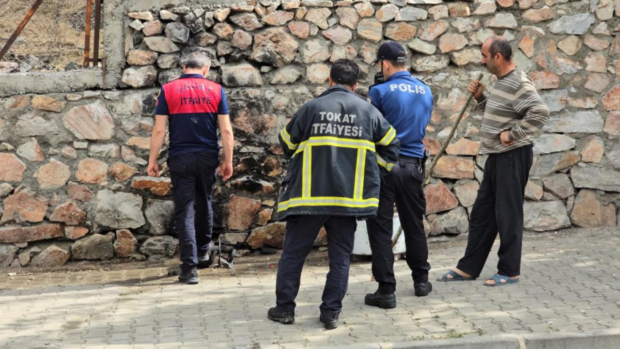 Piknik tüpü çay demlerken alev aldı!