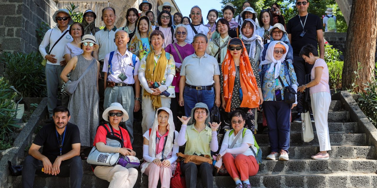 Çinliler, Diyarbakır’a hayran kaldı