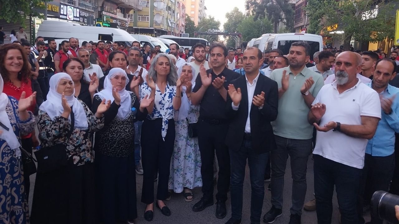 Diyarbakır’da Kayyım protestosu