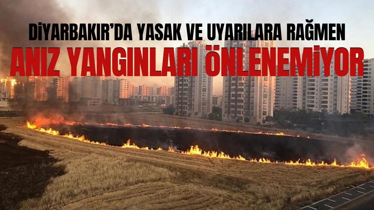 Yasaklara rağmen Diyarbakır’ın dört tarafı yanıyor!