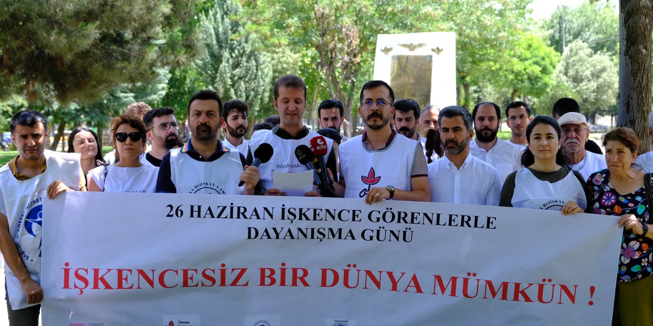 Diyarbakır’daki STK’lardan ‘İşkencesiz bir dünya mümkündür’ çağrısı