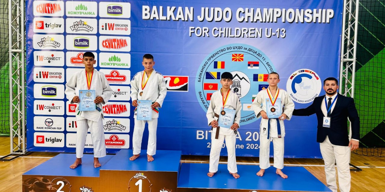 Diyarbakırlı judocu Balkan Şampiyonası'nda 3'üncü oldu