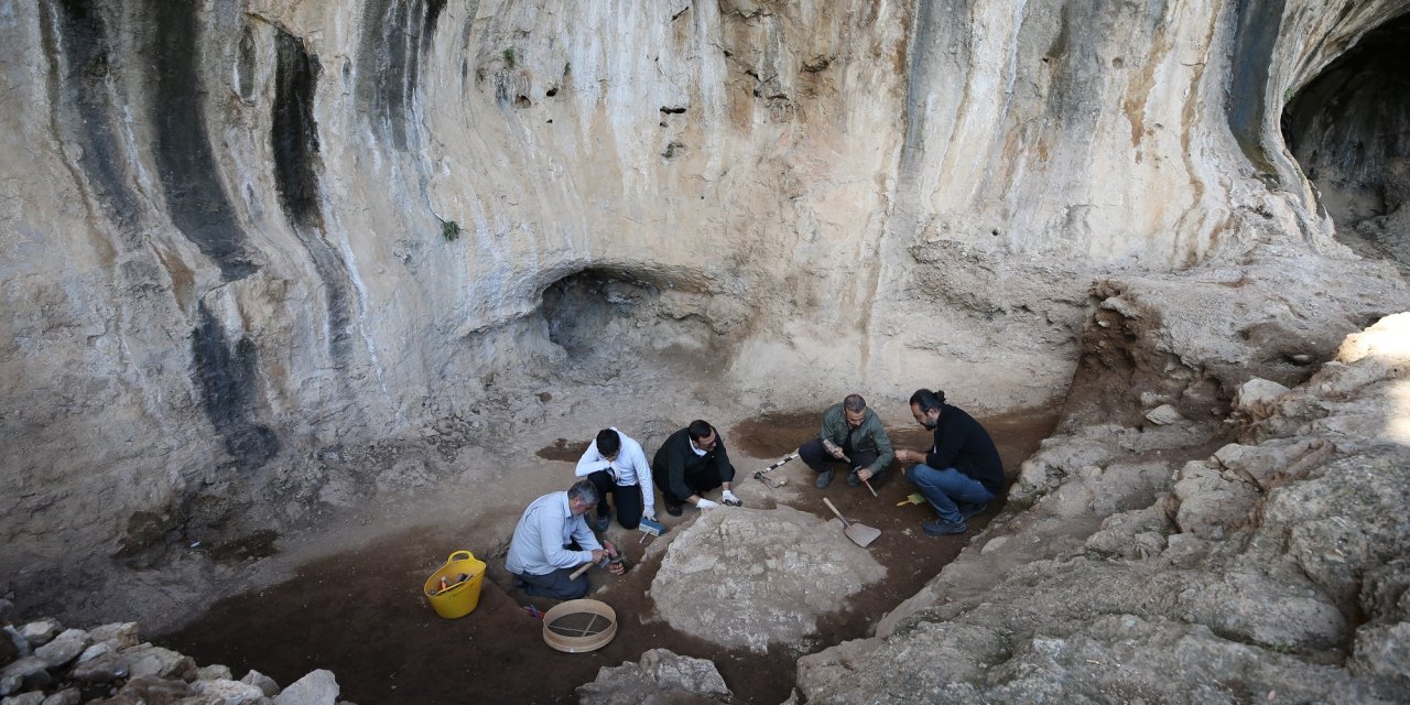 Mardin'deki mağarada 350 bin yıllık buluntulara ulaşıldı