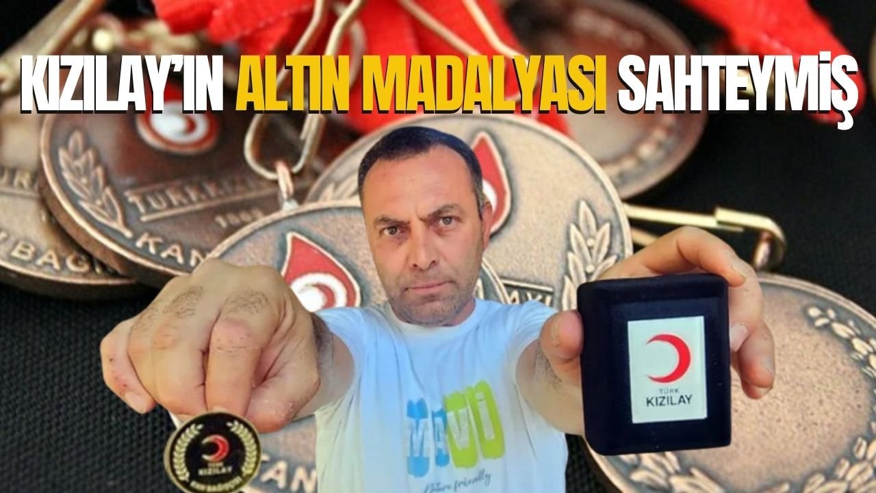 Diyarbakır’da skandal: Kızılay’ın altın madalyası sahte çıktı