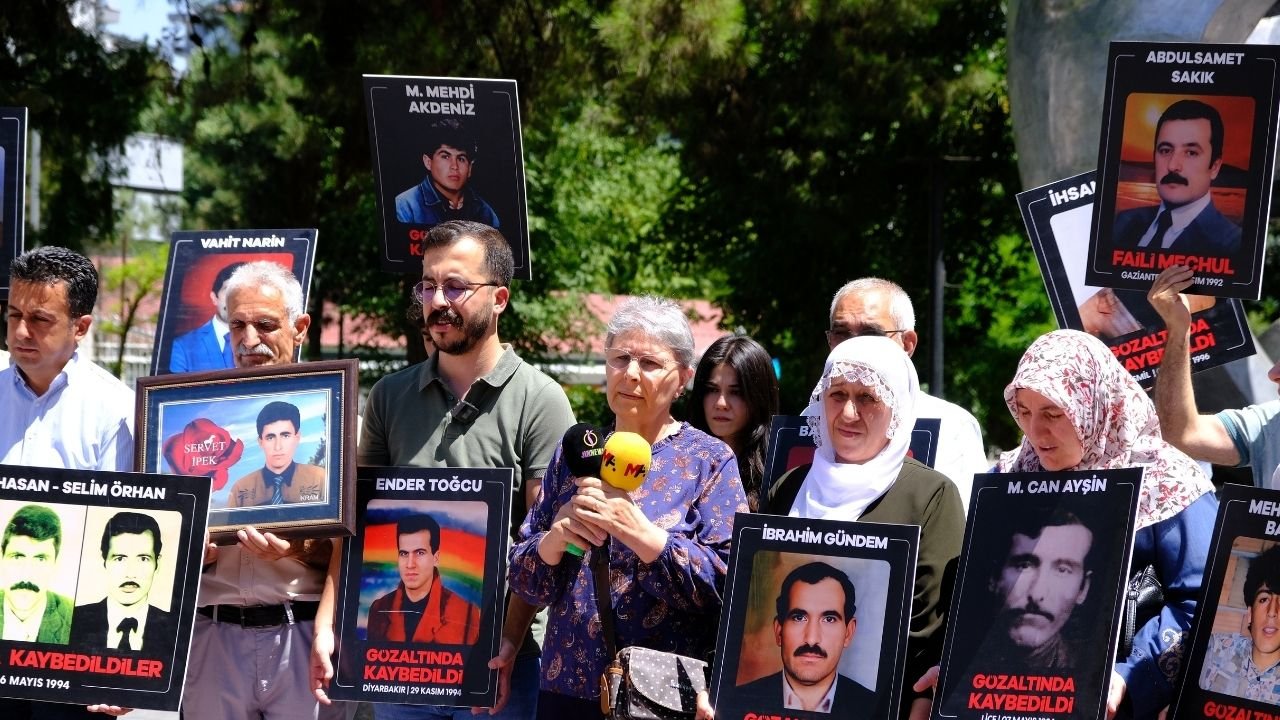 Kayıp Yakınları, Diyarbakır'da Vedat Aydın'ı andı