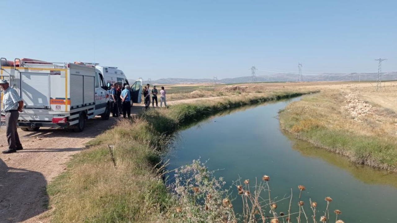 Aracını kurtarmak isterken kanala düşerek boğuldu