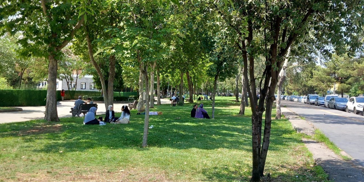 Diyarbakır’da parkta dinlenen kişinin başına yorgun mermi isabet etti