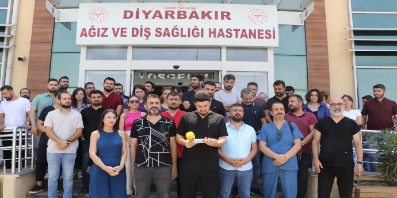 Diyarbakır’da sağlıkçılara dönük silahlı tehdide tepki