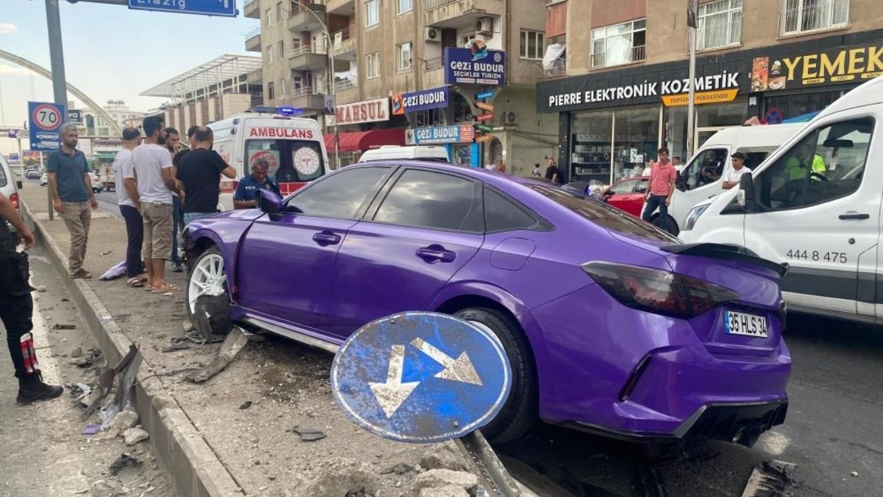 Diyarbakır'da ilginç kaza