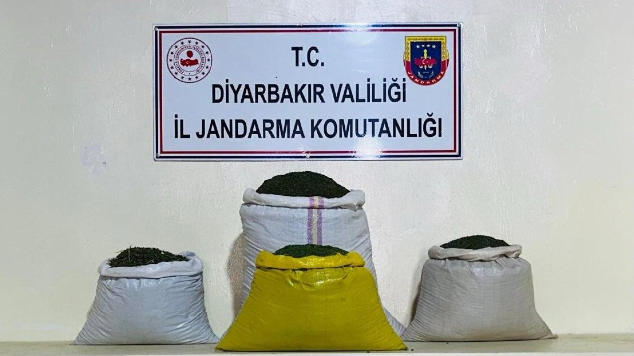 Diyarbakır’da büyük uyuşturucu operasyonu