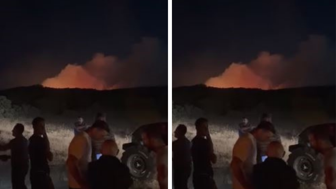 Elazığ’da orman yangını söndürüldü