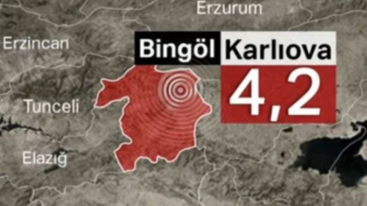Bingöl Karlıova depremi kameralarda