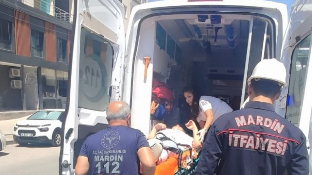 Mardin'de korkutan asansör kazası: 3 yaralı