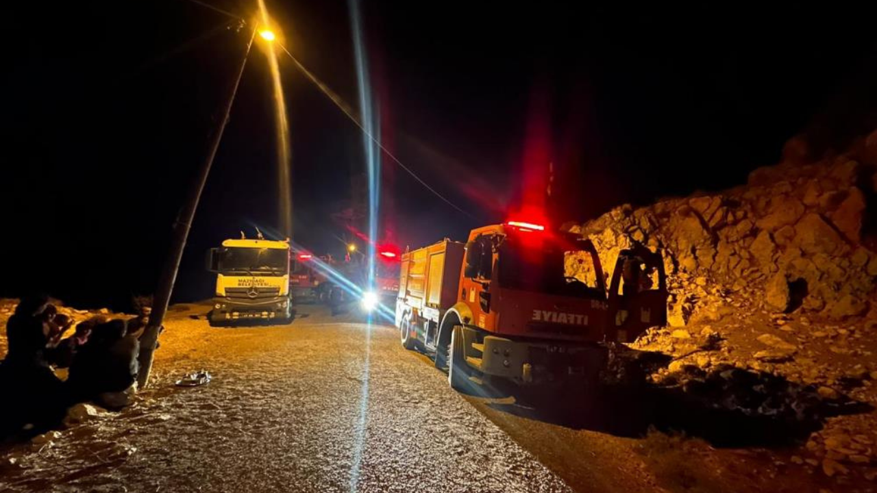 Mardin’de çıkan yangın kontrol altında!