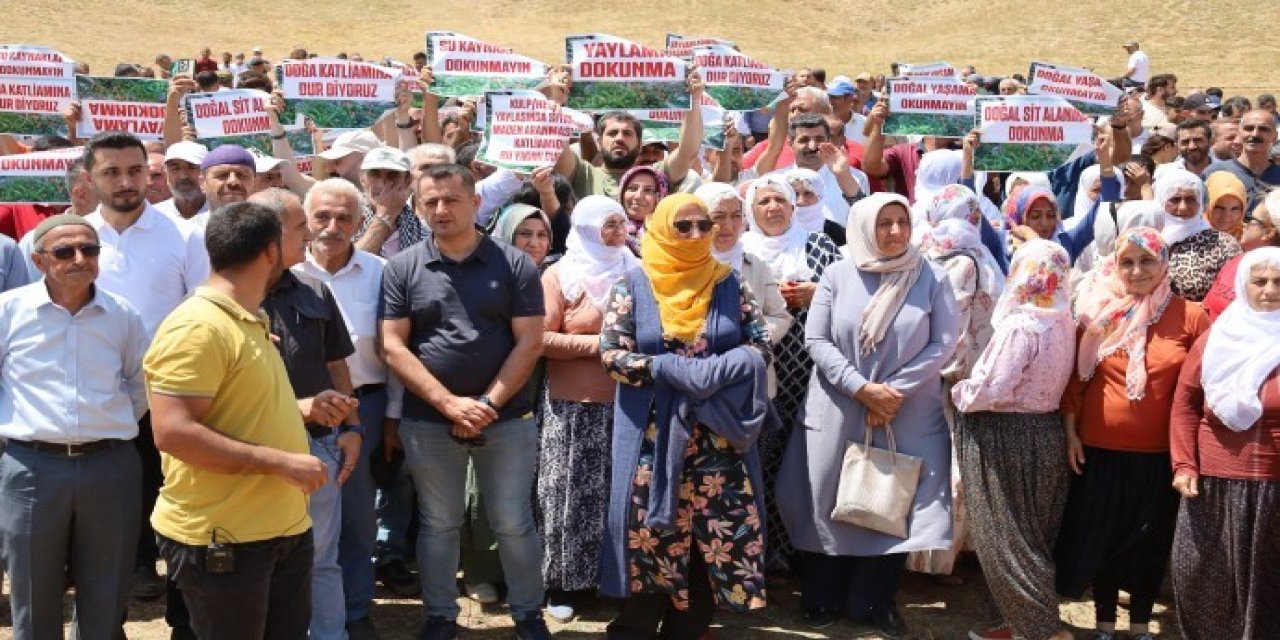 Diyarbakır’da maden rezervi aramalarına karşı eylem sürüyor