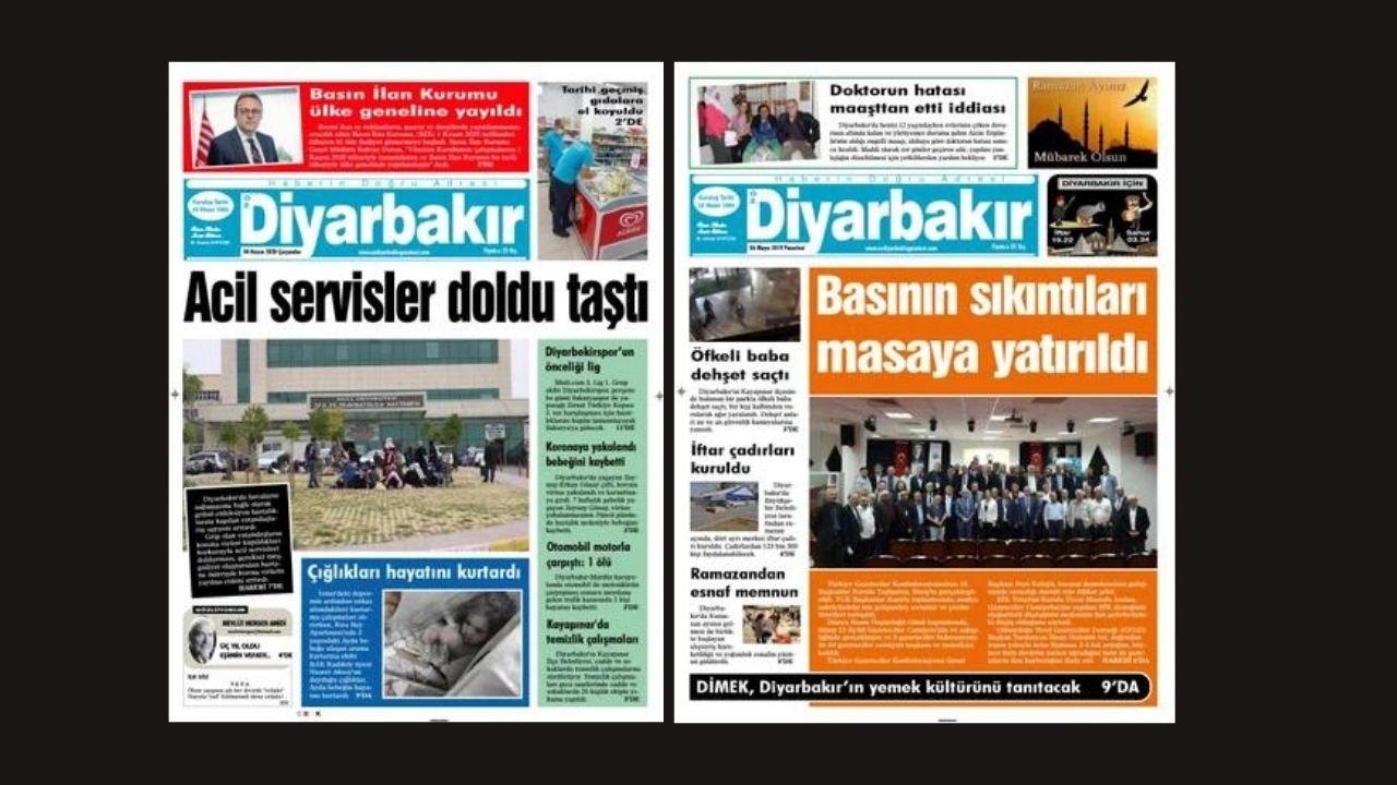 Diyarbakır’da 41 yıllık gazete satılığa çıkarıldı